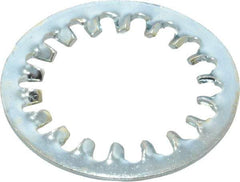 Value Collection - 1-1/4" Screw, 1.325" ID, Steel Internal Tooth Lock Washer - 1.975" OD, Zinc-Plated, Grade 2 - Americas Industrial Supply