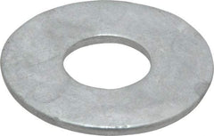 Value Collection - 3/4" Screw, Steel USS Flat Washer - 13/16" ID x 2" OD, 5/32" Thick, Galvanized Finish - Americas Industrial Supply
