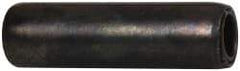 Made in USA - 3/32" Diam x 5/16" Long Coiled Spring Pin - Grade 1070-1090 Alloy Steel, Black Oxide Finish - Americas Industrial Supply