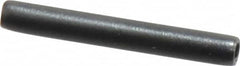 Made in USA - 3/32" Diam x 3/4" Long Coiled Spring Pin - Grade 1070-1090 Alloy Steel, Black Oxide Finish - Americas Industrial Supply