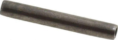 Made in USA - 5/32" Diam x 1-1/8" Long Coiled Spring Pin - Grade 1070-1090 Alloy Steel, Black Oxide Finish - Americas Industrial Supply