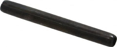 Made in USA - 5/32" Diam x 1-1/2" Long Coiled Spring Pin - Grade 1070-1090 Alloy Steel, Black Oxide Finish - Americas Industrial Supply