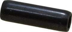 Made in USA - 3/16" Diam x 5/8" Long Coiled Spring Pin - Grade 1070-1090 Alloy Steel, Black Oxide Finish - Americas Industrial Supply