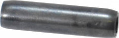 Made in USA - 3/16" Diam x 3/4" Long Coiled Spring Pin - Grade 1070-1090 Alloy Steel, Black Oxide Finish - Americas Industrial Supply