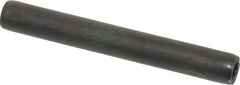 Value Collection - 5/16" Diam x 2-1/2" Long Coiled Spring Pin - Grade 1070-1090 Alloy Steel, Black Oxide Finish - Americas Industrial Supply
