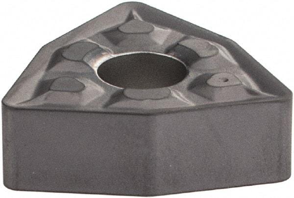 Iscar - WNMG3-2 TF Grade IC907 Carbide Turning Insert - 80° Trigon, 3/8" Inscr Circle, 5/32" Thick, 1/32" Corner Radius - Americas Industrial Supply