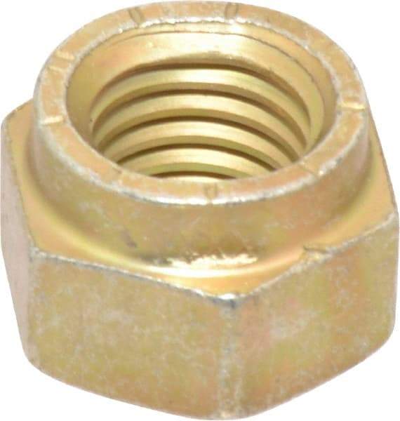 Value Collection - 5/8-11 UNC Grade L9 Hex Lock Nut with Distorted Thread - Cadmium Dichromate Finish - Americas Industrial Supply