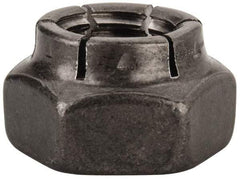 Flex-Loc - 5/8-11 UNC Grade 2 Heavy Hex Lock Nut with Expanding Flex Top - Uncoated, Meets Military Specifications - Americas Industrial Supply