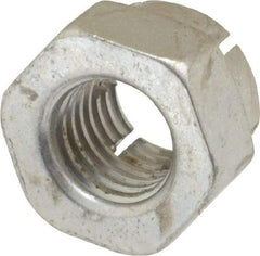 Flex-Loc - 5/16-24 UNJF Grade 2 Hex Lock Nut with Expanding Flex Top - Cadmium-Plated Finish, Meets Military Specifications - Americas Industrial Supply