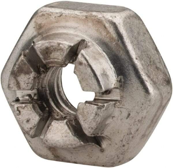 Flex-Loc - #4-40 UNJC Grade 2 Hex Lock Nut with Expanding Flex Top - Cadmium-Plated Finish, Meets Military Specifications - Americas Industrial Supply