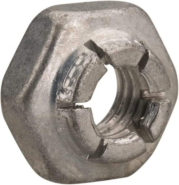 Flex-Loc - #10-32 UNJF Grade 2 Hex Lock Nut with Expanding Flex Top - 3/16" High, Cadmium-Plated Finish, Meets Military Specifications - Americas Industrial Supply