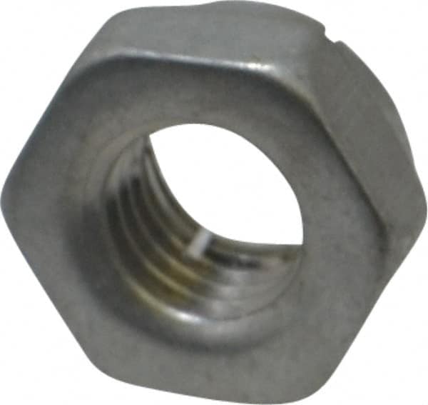 Flex-Loc - 5/16-24 UNJF Grade 2 Hex Lock Nut with Expanding Flex Top - 17/64" High, Cadmium-Plated Finish, Meets Military Specifications - Americas Industrial Supply