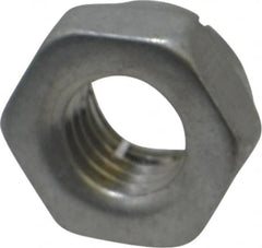 Flex-Loc - 5/16-24 UNJF Grade 2 Hex Lock Nut with Expanding Flex Top - 17/64" High, Cadmium-Plated Finish, Meets Military Specifications - Americas Industrial Supply