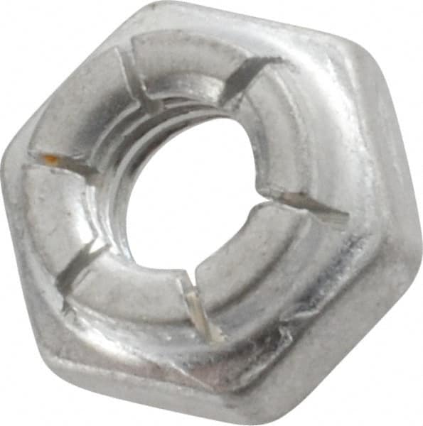 Flex-Loc - 1/4-20 UNC Grade 2 Hex Lock Nut with Expanding Flex Top - Americas Industrial Supply