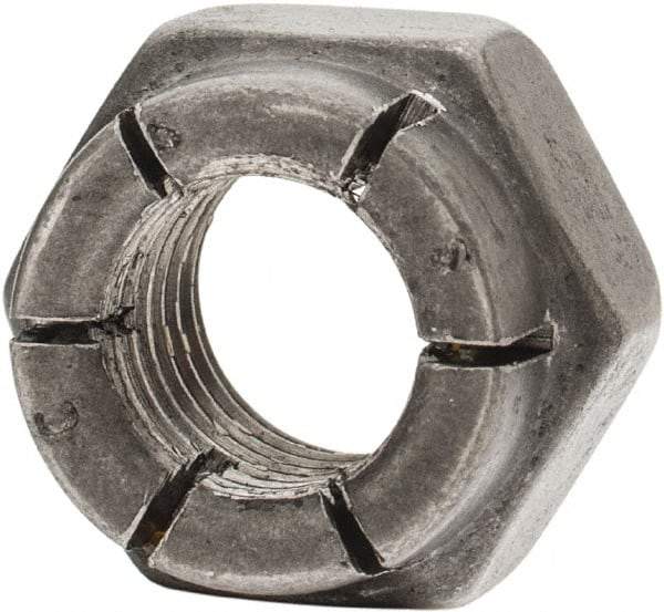 Flex-Loc - 5/16-24 UNJF 18-8 Hex Lock Nut with Expanding Flex Top - Uncoated, Meets Military Specifications - Americas Industrial Supply