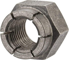 Flex-Loc - 3/8-24 UNJF 18-8 Hex Lock Nut with Expanding Flex Top - Uncoated, Meets Military Specifications - Americas Industrial Supply