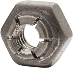 Flex-Loc - #10-24 UNJC 18-8 Hex Lock Nut with Expanding Flex Top - Uncoated, Meets Military Specifications - Americas Industrial Supply