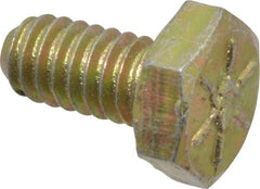 Value Collection - 1/4-20 UNC, 1/2" Length Under Head Hex Head Cap Screw - Americas Industrial Supply