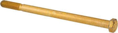 Value Collection - 1/2-13 UNC, 8" Length Under Head Hex Head Cap Screw - Partially Threaded, Grade 8 Alloy Steel, Zinc-Plated Finish, 3/4" Hex - Americas Industrial Supply