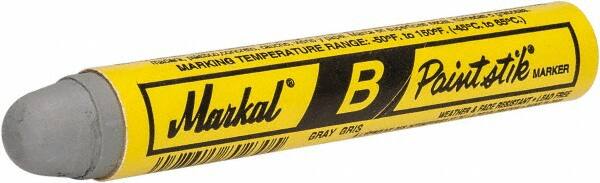 Markal - Gray Marker/Paintstick - Oil Base Ink - Americas Industrial Supply