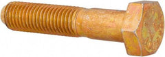 Value Collection - 5/16-24 UNF, 1-1/2" Length Under Head Hex Head Cap Screw - Partially Threaded, Grade 8 Alloy Steel, Zinc-Plated Finish, 1/2" Hex - Americas Industrial Supply