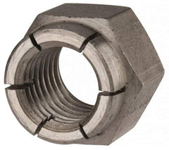 Flex-Loc - 3/4-10 UNC Grade 2 Hex Lock Nut with Expanding Flex Top - Uncoated, Meets Military Specifications - Americas Industrial Supply