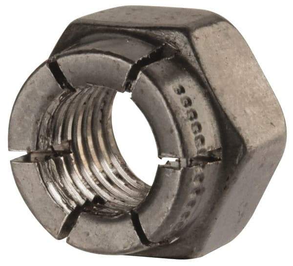 Flex-Loc - 5/16-24 UNJF Grade 2 Hex Lock Nut with Expanding Flex Top - Uncoated, Meets Military Specifications - Americas Industrial Supply