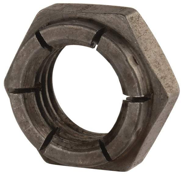 Flex-Loc - 3/4-10 UNC Grade 2 Hex Lock Nut with Expanding Flex Top - Uncoated, Meets Military Specifications - Americas Industrial Supply