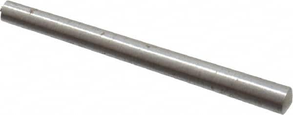 Value Collection - Size 5/0, 0.0732" Small End Diam, 0.094" Large End Diam, Uncoated Steel Taper Pin - Grade C-12L14, 1" OAL, 1 Pin Length - Americas Industrial Supply