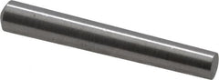 Value Collection - Size 4/0, 0.0934" Small End Diam, 0.109" Large End Diam, Uncoated Steel Taper Pin - Grade C-12L14, 3/4" OAL, 3/4 Pin Length - Americas Industrial Supply