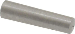 Value Collection - Size 3/0, 0.1146" Small End Diam, 0.125" Large End Diam, Uncoated Steel Taper Pin - Grade C-12L14, 1/2" OAL, 1/2 Pin Length - Americas Industrial Supply