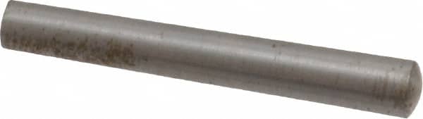 Value Collection - Size 2/0, 0.1202" Small End Diam, 0.141" Large End Diam, Uncoated Steel Taper Pin - Grade C-12L14, 1" OAL, 1 Pin Length - Americas Industrial Supply