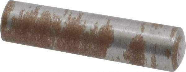 Value Collection - Size 2, 0.1774" Small End Diam, 0.193" Large End Diam, Uncoated Steel Taper Pin - Grade C-12L14, 3/4" OAL, 3/4 Pin Length - Americas Industrial Supply