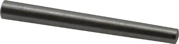 Value Collection - Size 2, 0.1566" Small End Diam, 0.193" Large End Diam, Uncoated Steel Taper Pin - Grade C-12L14, 1-3/4" OAL, 1-3/4 Pin Length - Americas Industrial Supply