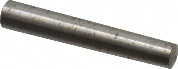 Value Collection - Size 4, 0.2188" Small End Diam, 0.25" Large End Diam, Uncoated Steel Taper Pin - Grade C-12L14, 1-1/2" OAL, 1-1/2 Pin Length - Americas Industrial Supply