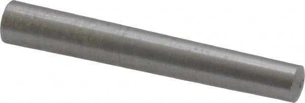 Value Collection - Size 4, 0.2136" Small End Diam, 0.25" Large End Diam, Uncoated Steel Taper Pin - Grade C-12L14, 1-3/4" OAL, 1-3/4 Pin Length - Americas Industrial Supply