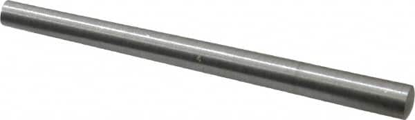 Value Collection - Size 4, 0.1876" Small End Diam, 0.25" Large End Diam, Uncoated Steel Taper Pin - Grade C-12L14, 3" OAL, 3 Pin Length - Americas Industrial Supply