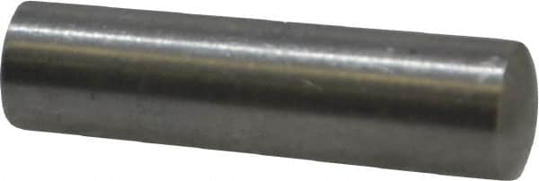 Value Collection - Size 6, 0.315" Small End Diam, 0.341" Large End Diam, Uncoated Steel Taper Pin - Grade C-12L14, 1-1/4" OAL, 1-1/4 Pin Length - Americas Industrial Supply