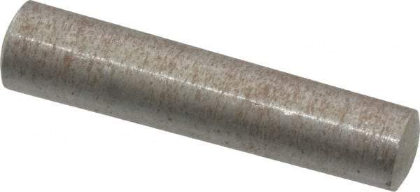 Value Collection - Size 6, 0.3098" Small End Diam, 0.341" Large End Diam, Uncoated Steel Taper Pin - Grade C-12L14, 1-1/2" OAL, 1-1/2 Pin Length - Americas Industrial Supply
