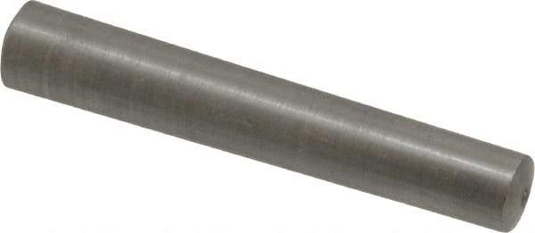 Value Collection - Size 6, 0.2994" Small End Diam, 0.341" Large End Diam, Uncoated Steel Taper Pin - Grade C-12L14, 2" OAL, 2 Pin Length - Americas Industrial Supply