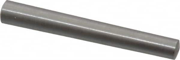 Value Collection - Size 6, 0.289" Small End Diam, 0.341" Large End Diam, Uncoated Steel Taper Pin - Grade C-12L14, 2-1/2" OAL, 2-1/2 Pin Length - Americas Industrial Supply