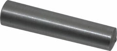 Value Collection - Size 7, 0.3726" Small End Diam, 0.409" Large End Diam, Uncoated Steel Taper Pin - Grade C-12L14, 1-3/4" OAL, 1-3/4 Pin Length - Americas Industrial Supply