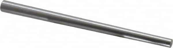 Value Collection - Size 7, 0.2842" Small End Diam, 0.409" Large End Diam, Uncoated Steel Taper Pin - Grade C-12L14, 6" OAL, 6 Pin Length - Americas Industrial Supply