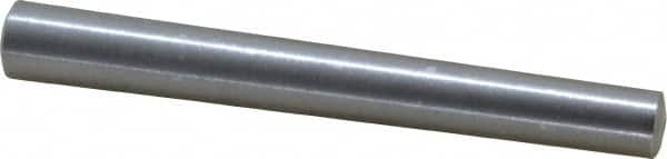 Value Collection - Size 8, 0.4088" Small End Diam, 0.492" Large End Diam, Uncoated Steel Taper Pin - Grade C-12L14, 4" OAL, 4 Pin Length - Americas Industrial Supply