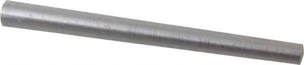 Value Collection - Size 8, 0.3776" Small End Diam, 0.492" Large End Diam, Uncoated Steel Taper Pin - Grade C-12L14, 5-1/2" OAL, 5-1/2 Pin Length - Americas Industrial Supply