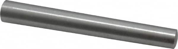 Value Collection - Size 9, 0.4974" Small End Diam, 0.591" Large End Diam, Uncoated Steel Taper Pin - Grade C-12L14, 4-1/2" OAL, 4-1/2 Pin Length - Americas Industrial Supply