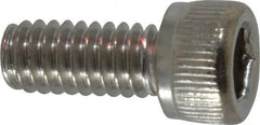 Value Collection - #8-32 UNC Hex Socket Drive, Socket Cap Screw - Grade 316 Stainless Steel, 3/8" Length Under Head - Americas Industrial Supply
