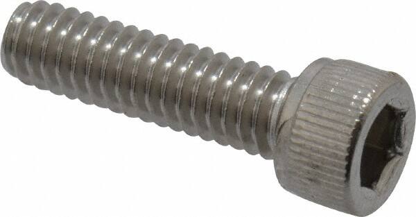 Value Collection - #8-32 UNC Hex Socket Drive, Socket Cap Screw - Grade 316 Stainless Steel, 5/8" Length Under Head - Americas Industrial Supply