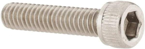 Value Collection - #8-32 UNC Hex Socket Drive, Socket Cap Screw - Grade 316 Stainless Steel, 1" Length Under Head - Americas Industrial Supply