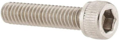 Value Collection - #8-32 UNC Hex Socket Drive, Socket Cap Screw - Grade 316 Stainless Steel, 1" Length Under Head - Americas Industrial Supply
